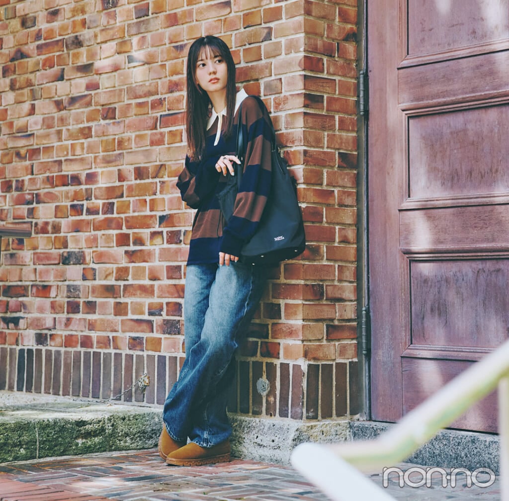 小坂菜緒の4系統別着回しモデルカット4-3