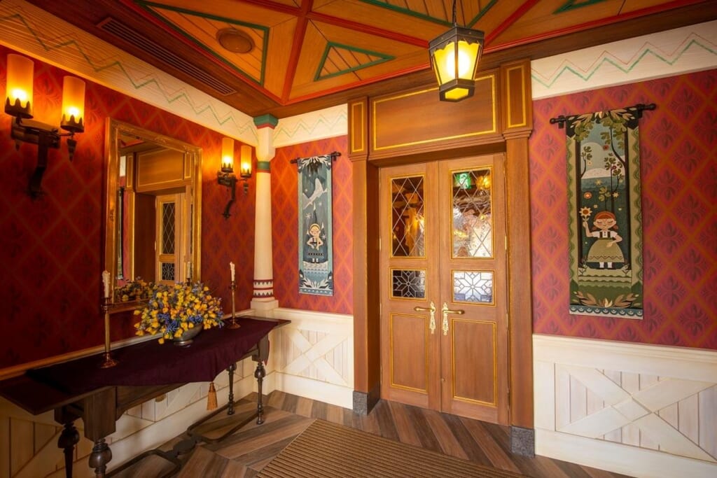 アレンデール城に入ってすぐの空間