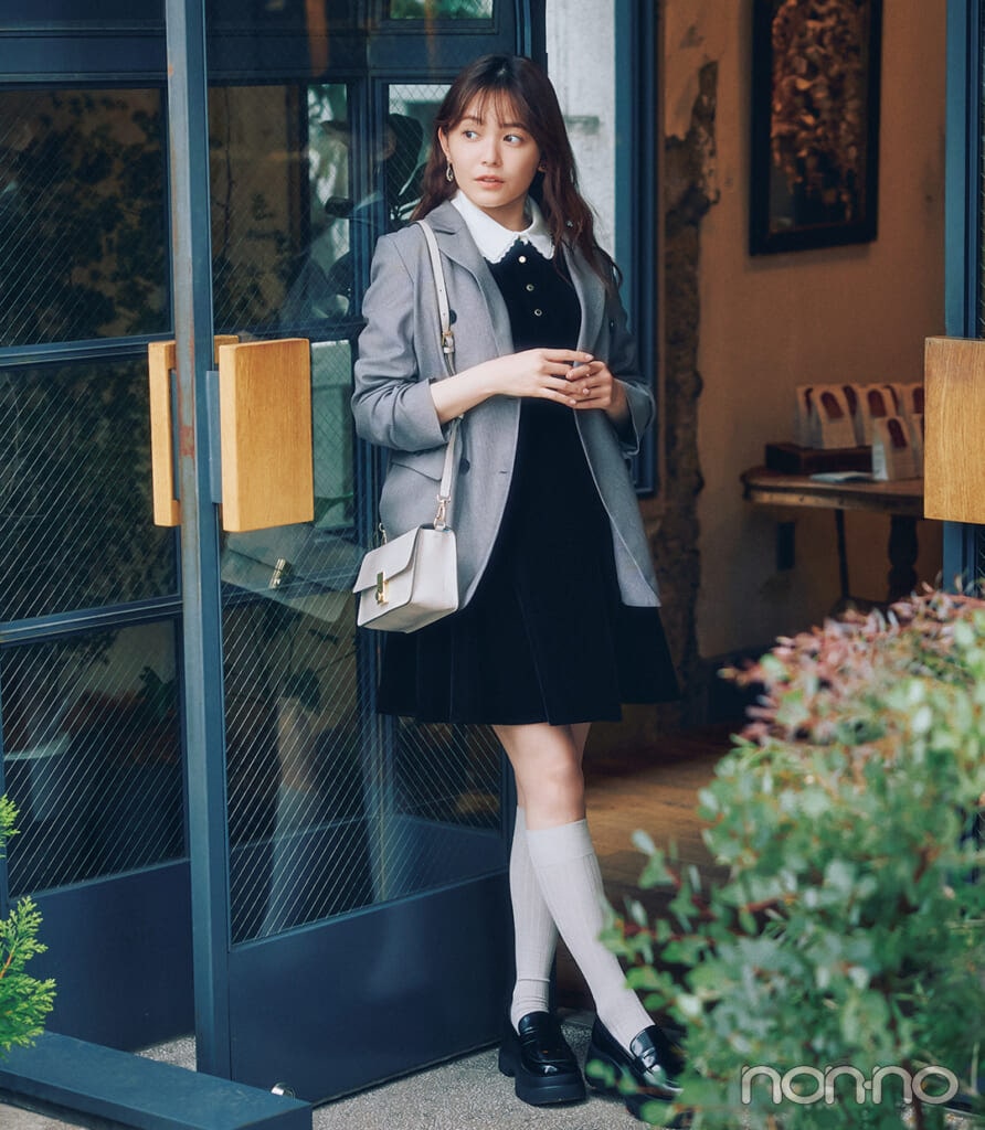 久間田琳加の好きな色で大人っぽく進化♡春休み着回し15daysモデルカット3-3