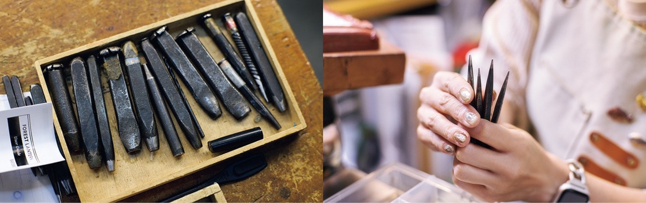 錺金具 鏨（たがね）