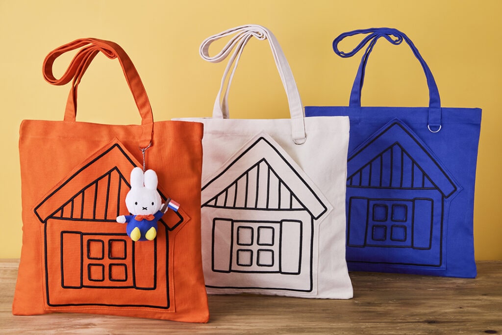 ミッフィーグッズを販売する「マイ・ミッフィーブティック」の新グッズ、トートバッグ