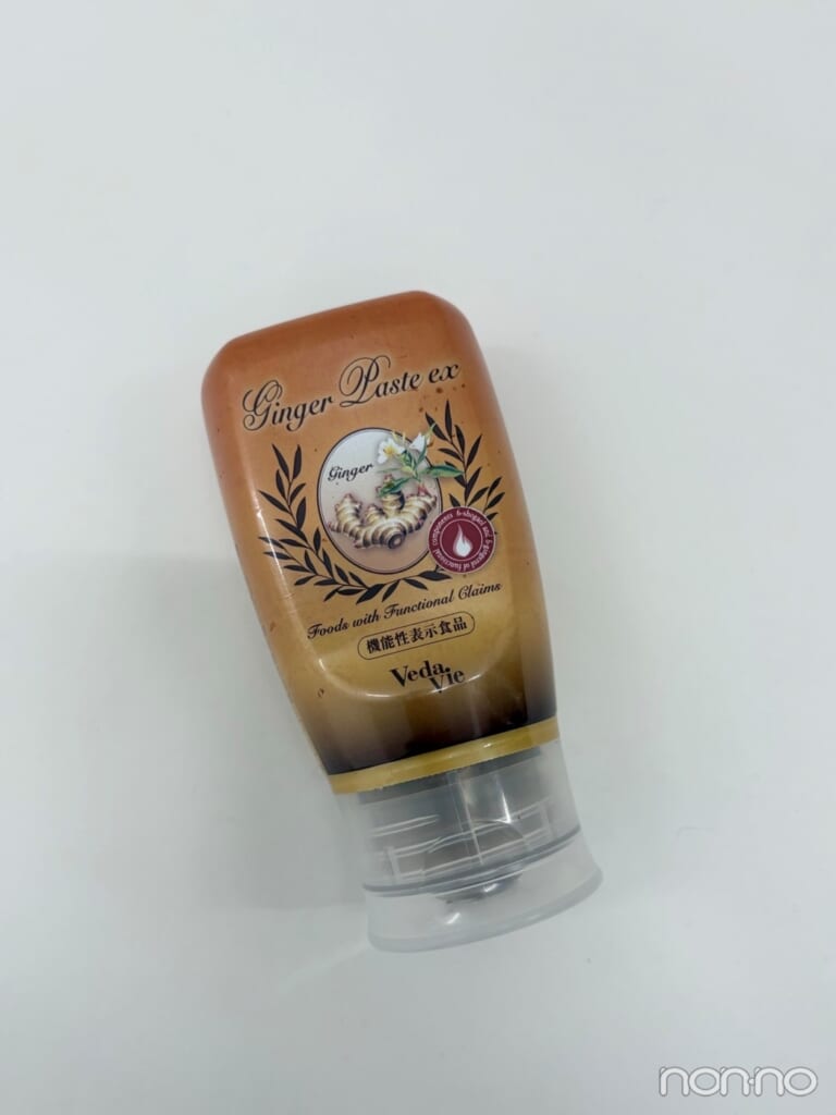 佐藤和奏のあったかアイテムのジンジャーペースト