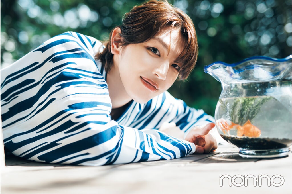 INIの髙塚大夢さんの浴衣カット