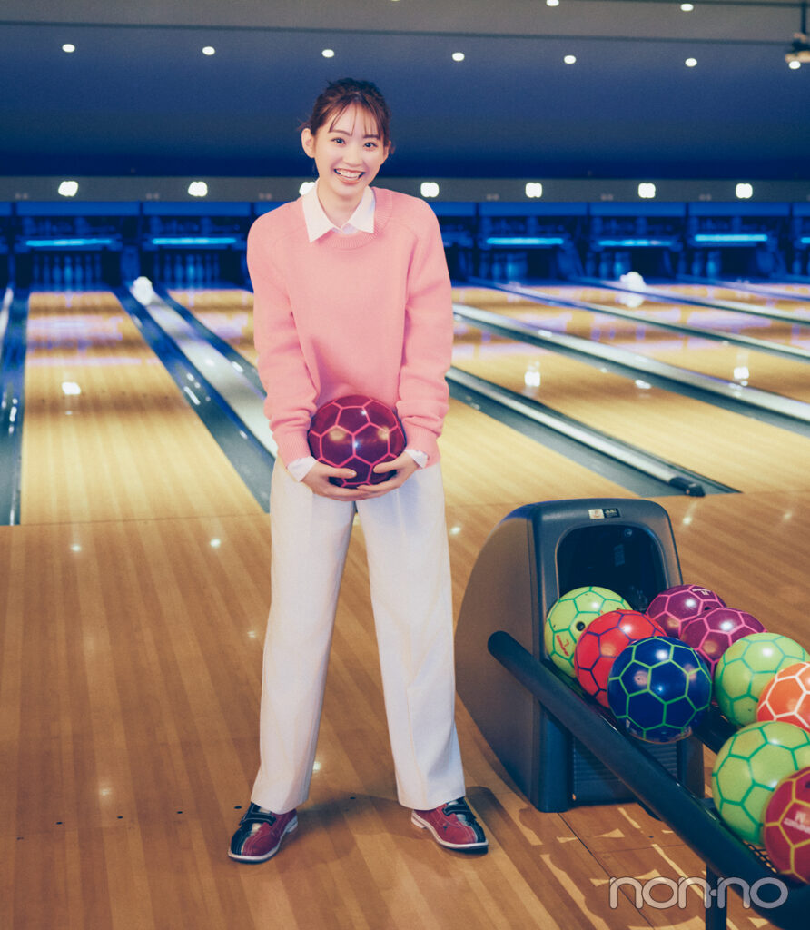 村上なずなのボウリングの正解コーデ