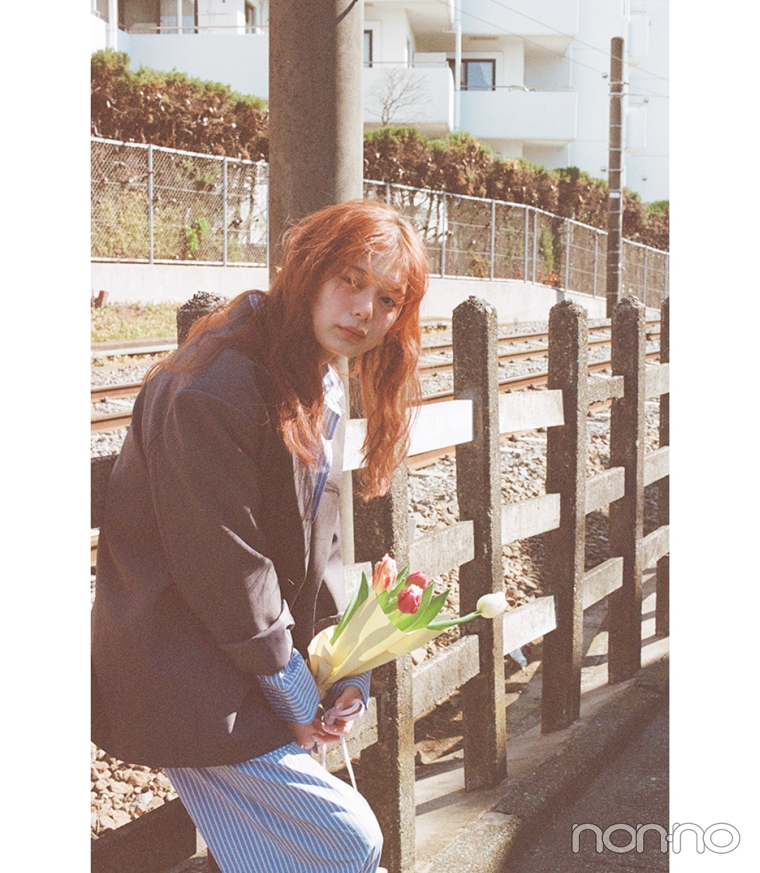 紺野彩夏のパジャマコアモデルカット1-3