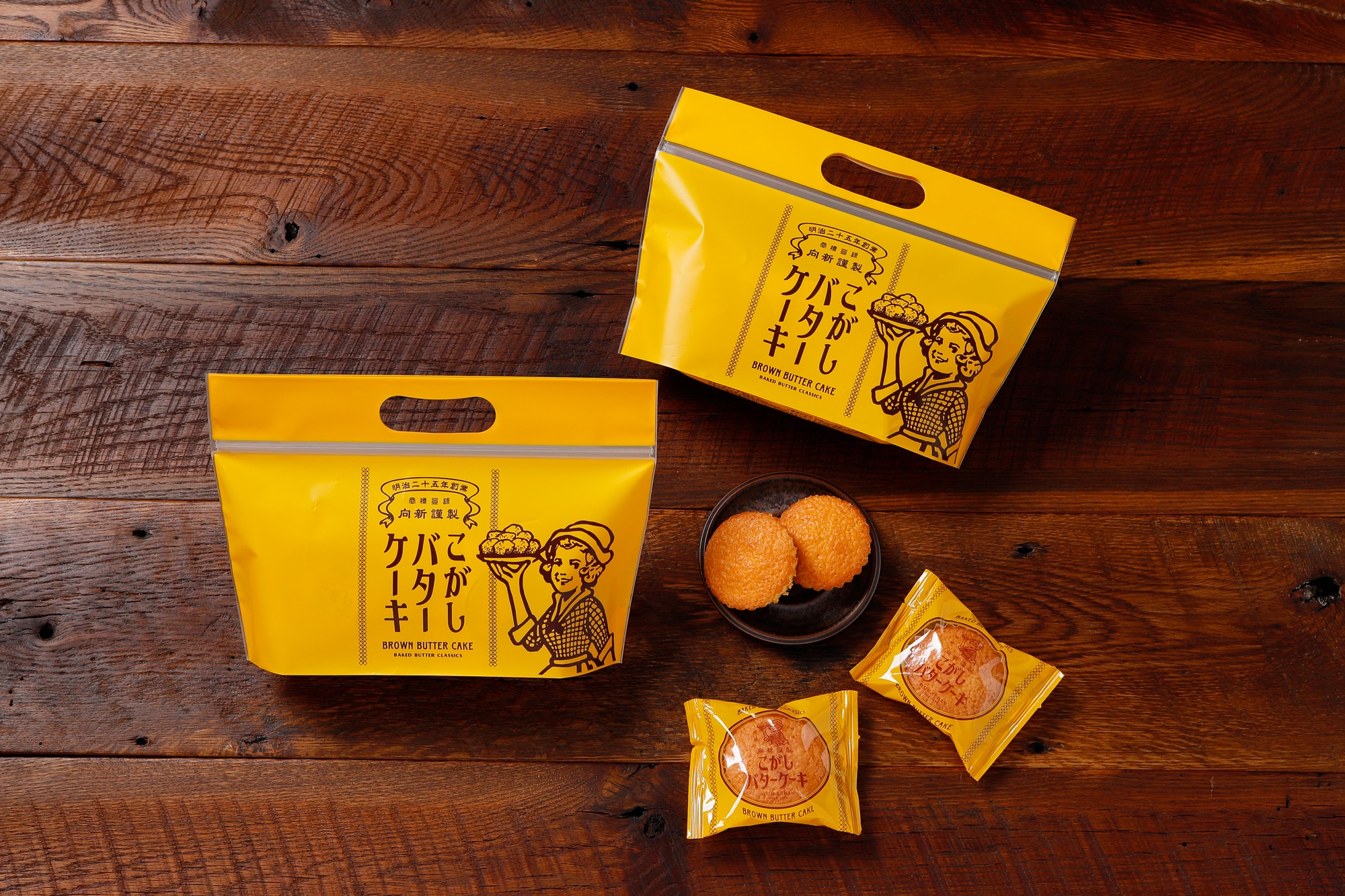 むか新のこがしバターケーキ