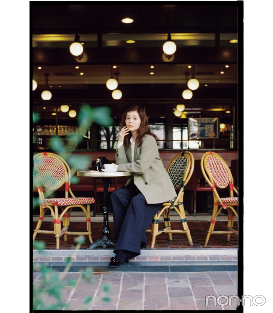 久間田琳加の『プラダを着た悪魔』コーデ