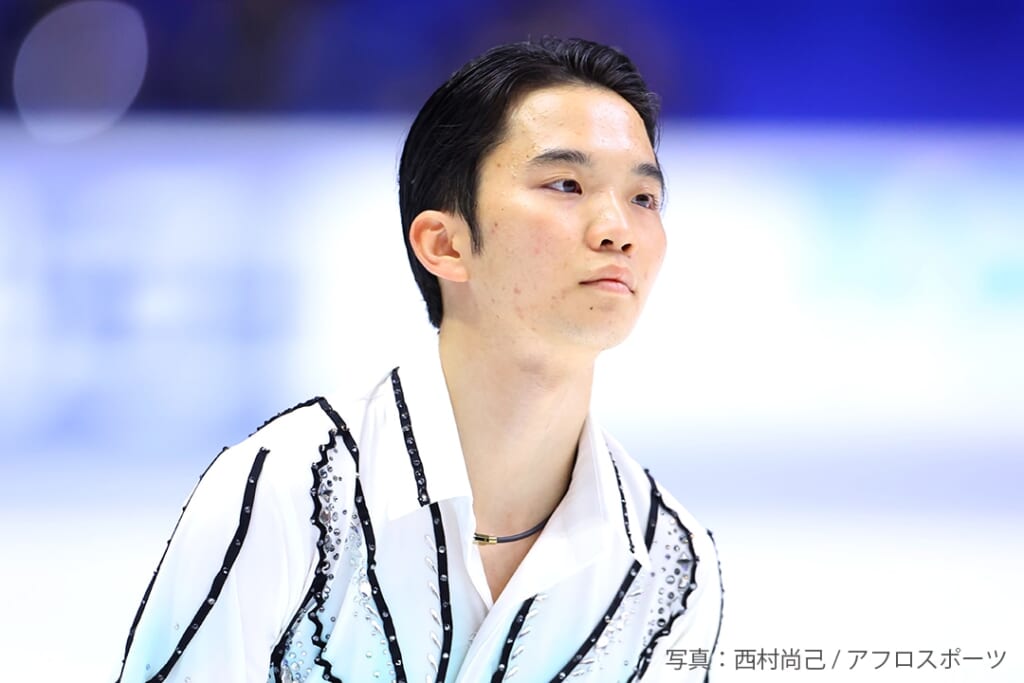 2024-25シーズンの全日本選手権での友野一希