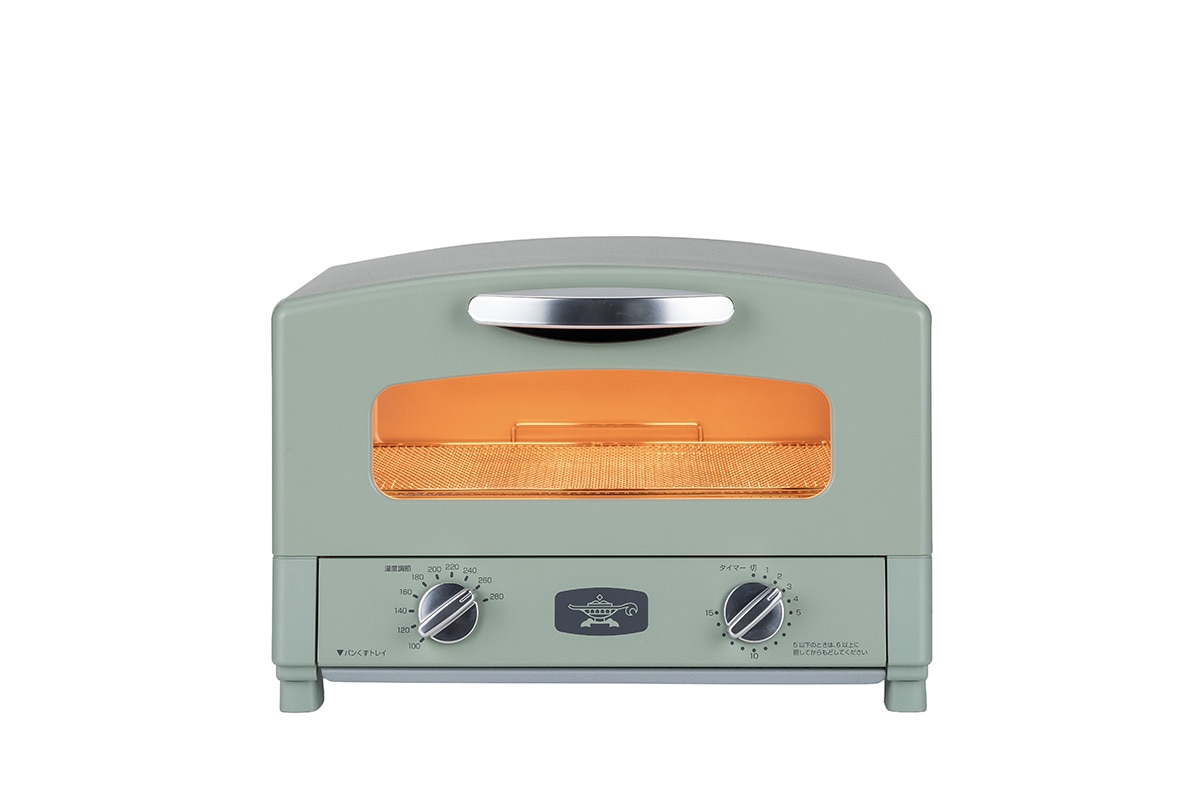 アラジン グラファイトトースター（2枚焼き・グリーン）