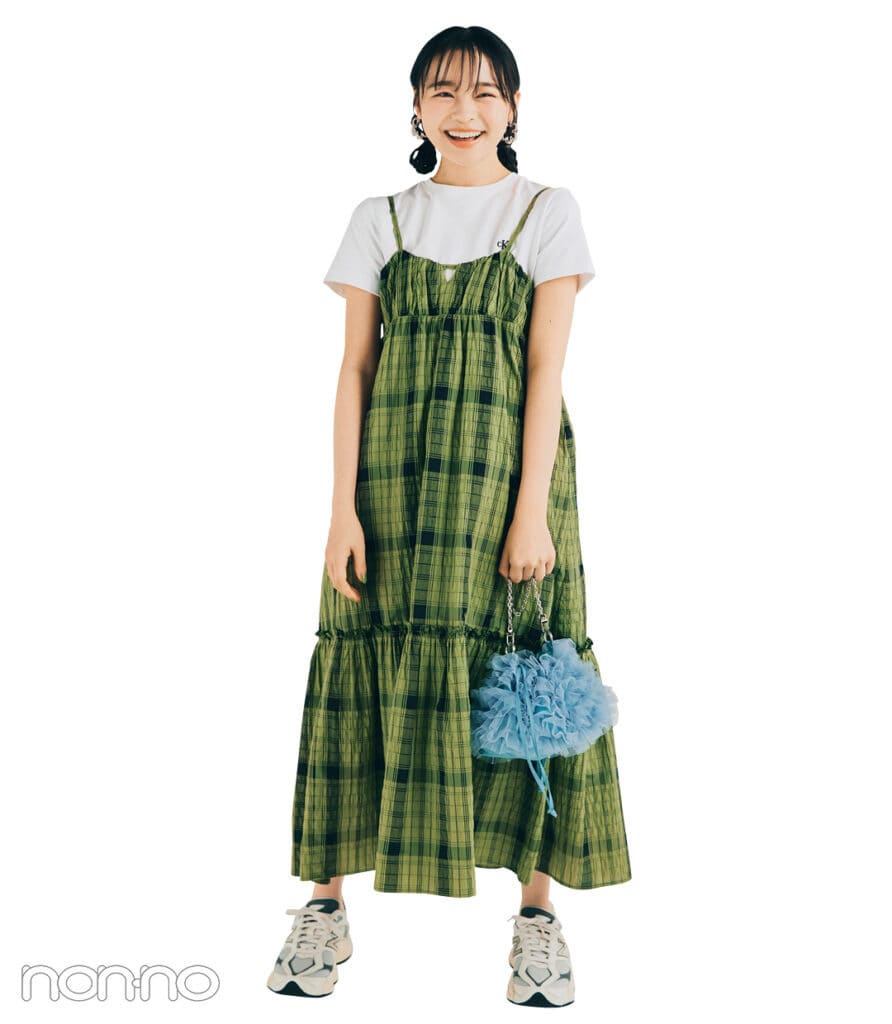 林芽亜里の大学生のための白Tモデルカット2-9