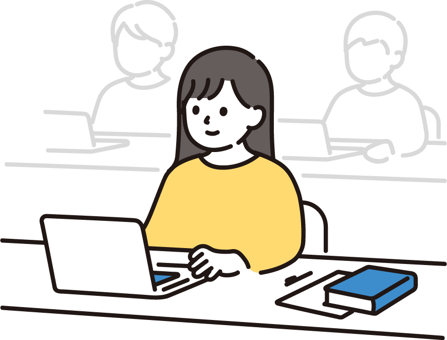 大学 授業 ソコスト イラスト