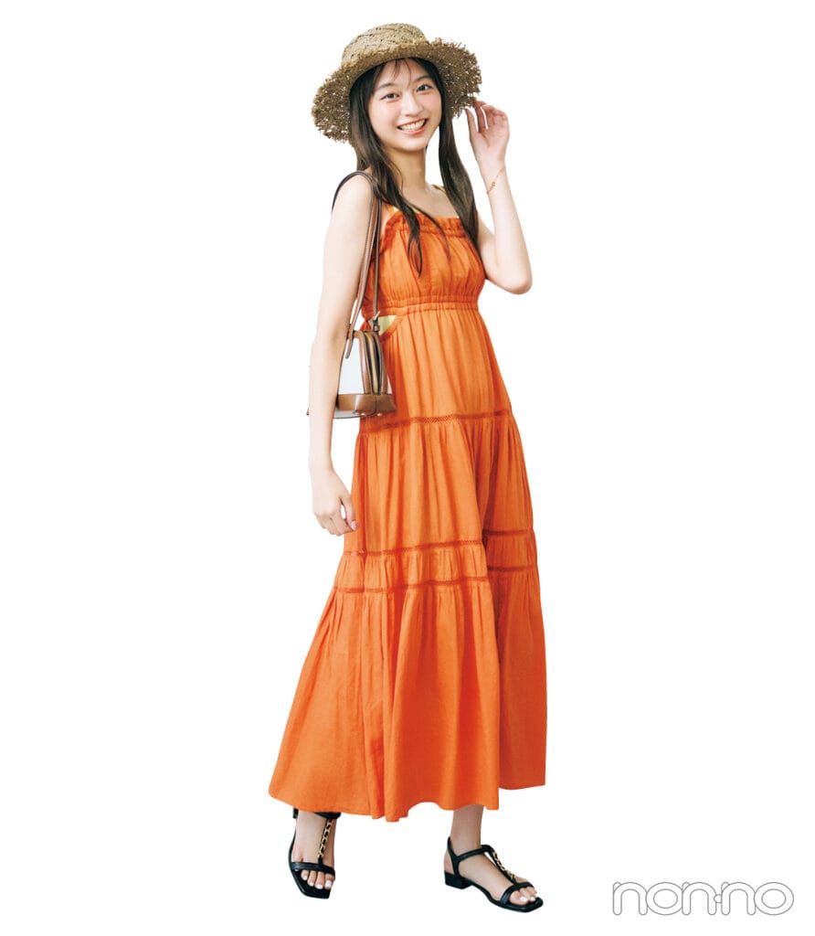 ヘルシーに肌見せしたい派_佐藤和奏の夏休み着回し10DAYS-DAY5