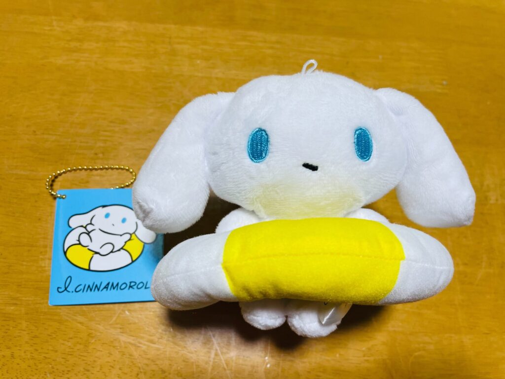 シナモンのぬいぐるみの画像です。