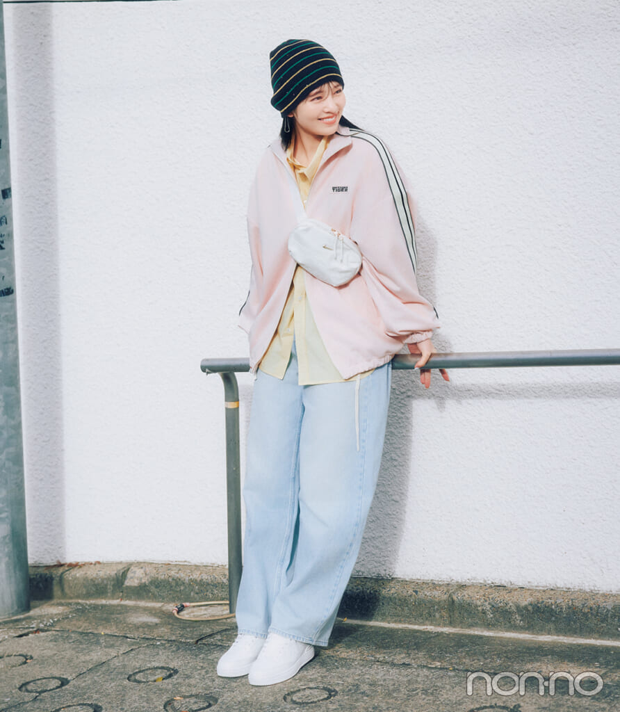 横田真悠の好きな色で大人っぽく進化♡春休み着回し15daysモデルカット3-2