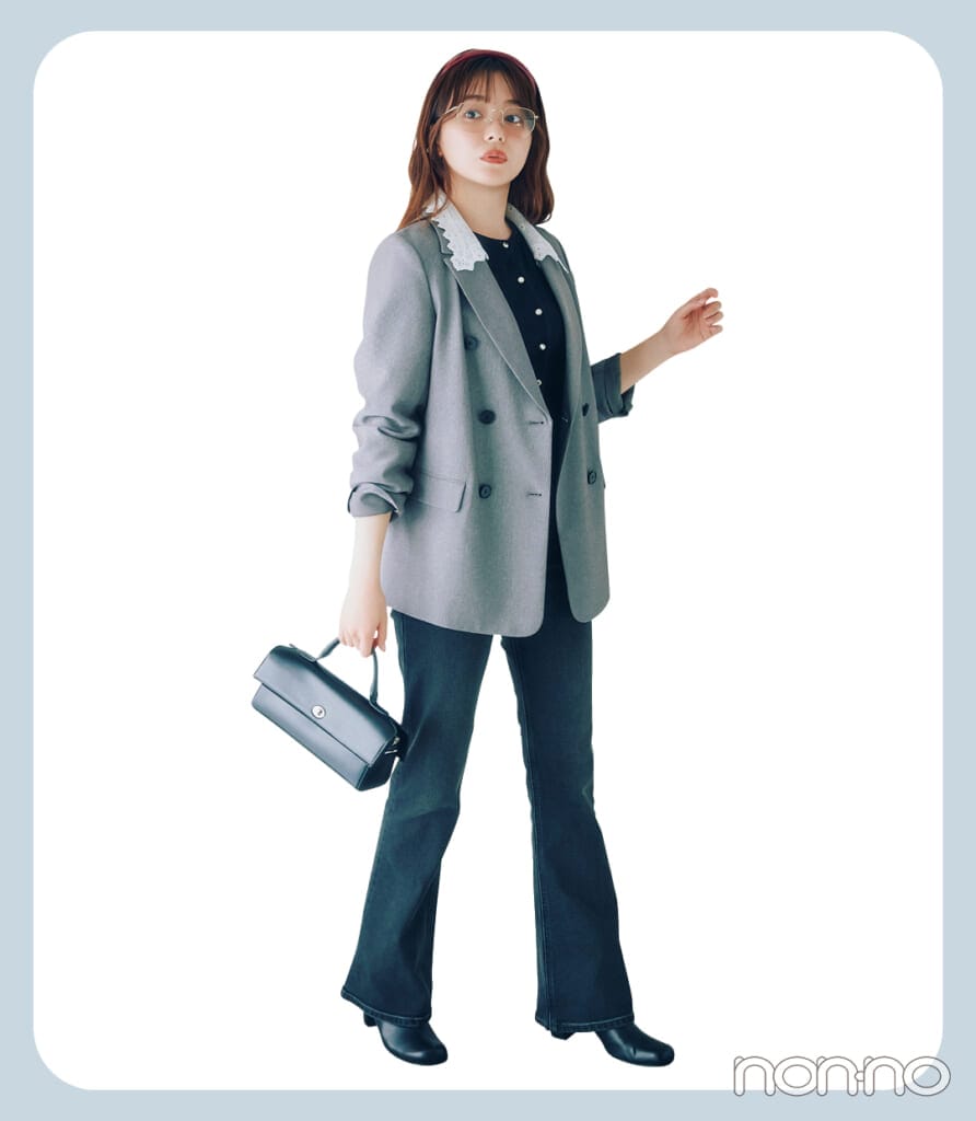 久間田琳加の好きな色で大人っぽく進化♡春休み着回し15daysモデルカット5-5