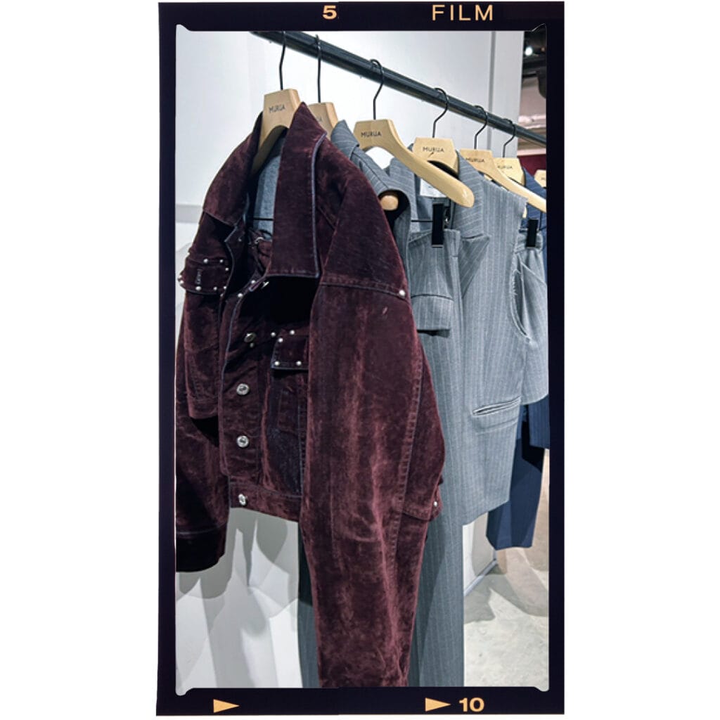 MURUAのスウェードアイテム