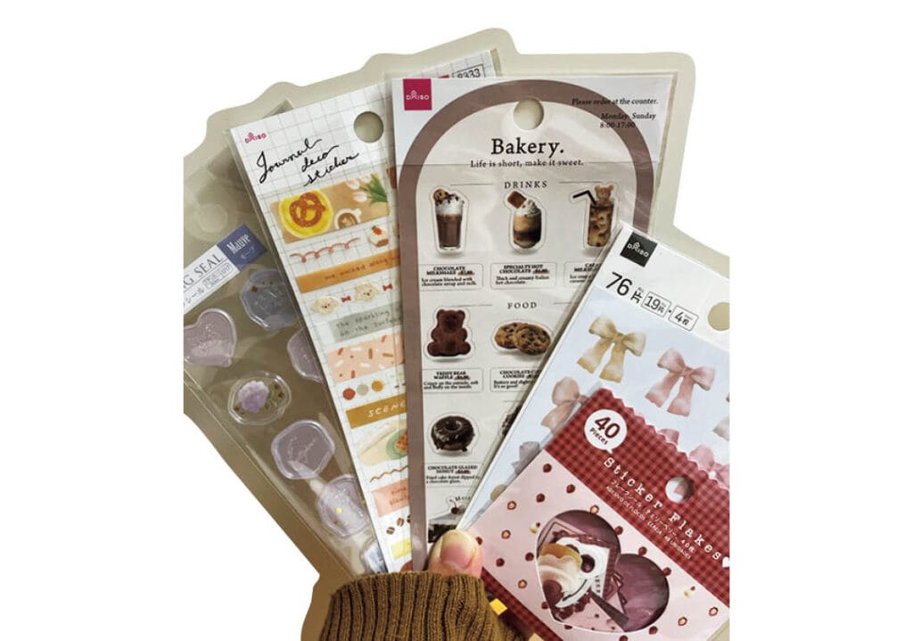 日記をデコるシールを購入♡（えんぴつさん・大学2年）