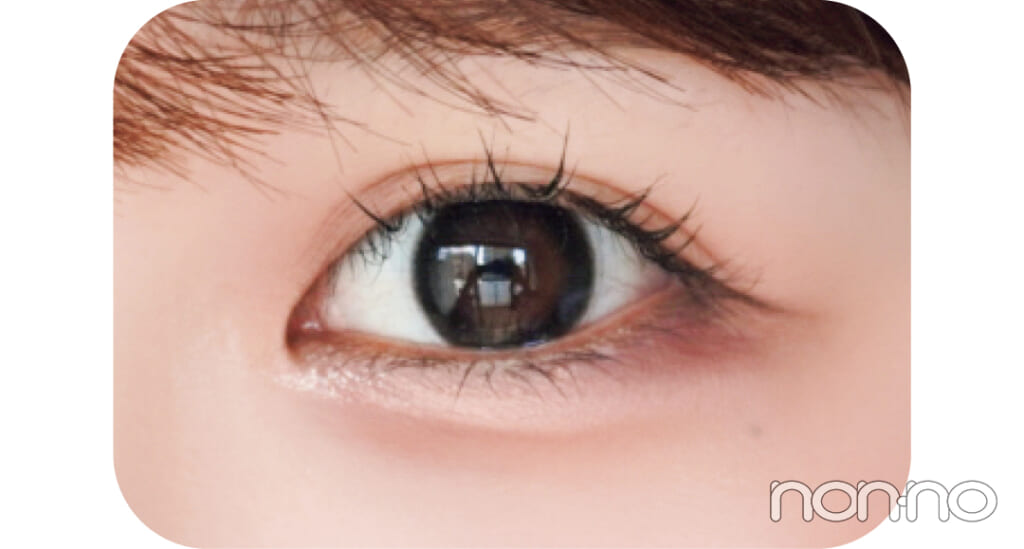 インフルエンサー ゆうにゃんさんの涙袋メイク