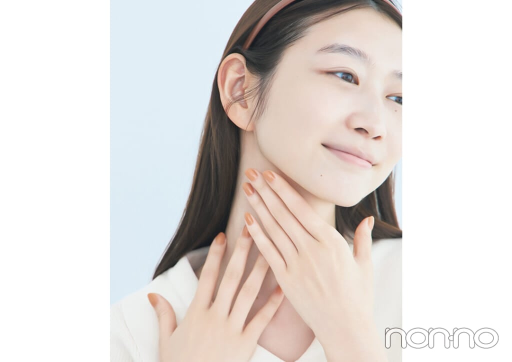 岡本夏美のシームレス肌プロセスカット8