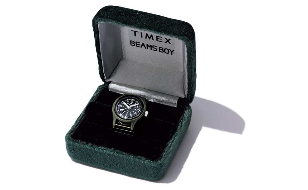 TIMEX×BEAMS BOYの別注リングウォッチ
