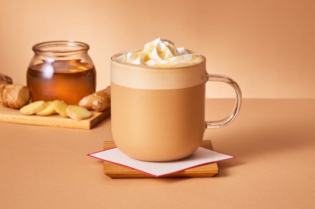 スタバ新作「はちみつ生姜 米糀ミルク ラテ」