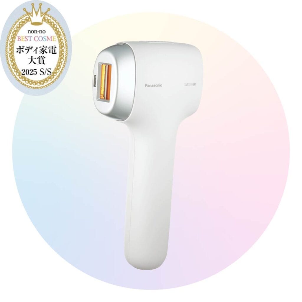 【ベストコスメ】ボディ家電大賞は、パナソニックスムースエピ スキンクリア ES-WP9B【2025上半期べスコス】