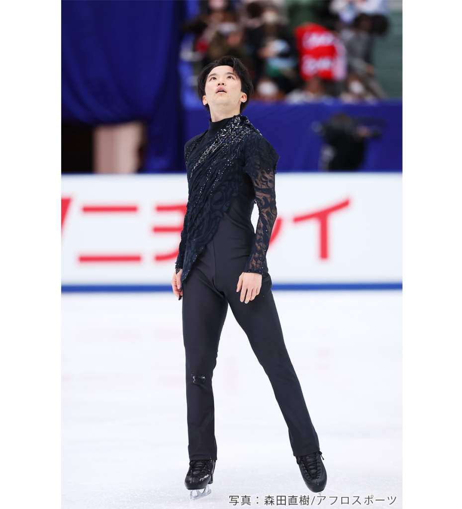 2023-24シーズンの全日本選手権での友野一希