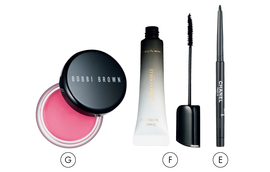 小坂菜緒の冬のゆきんこメイクアイテムカット3−7