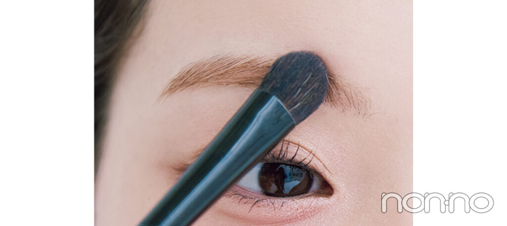 村上なずなのうぶな毛流れ眉orふわふわスフレ眉にころもがえプロセスカット2-7