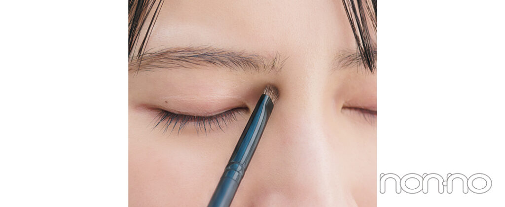 水瀬紗彩耶(non-no girls)の名品メイクツールプロセスカット6