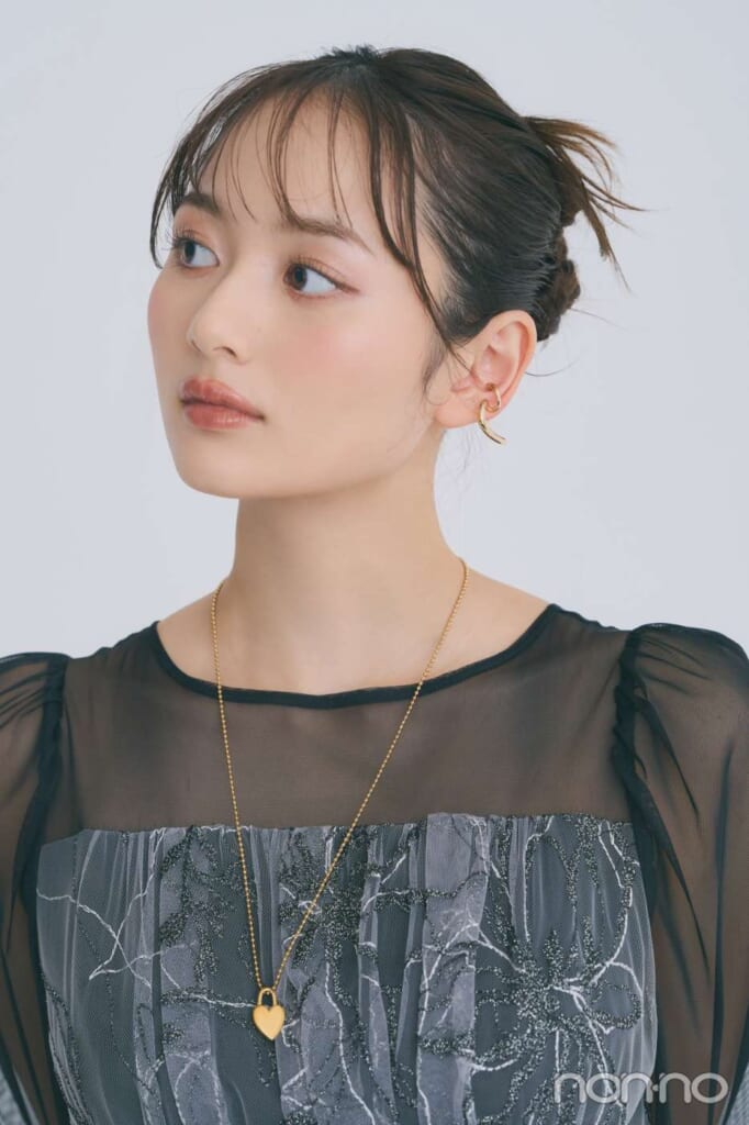 ハートモチーフのネックレス