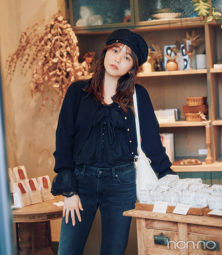 久間田琳加の好きな色で大人っぽく進化♡春休み着回し15daysモデルカット3-4