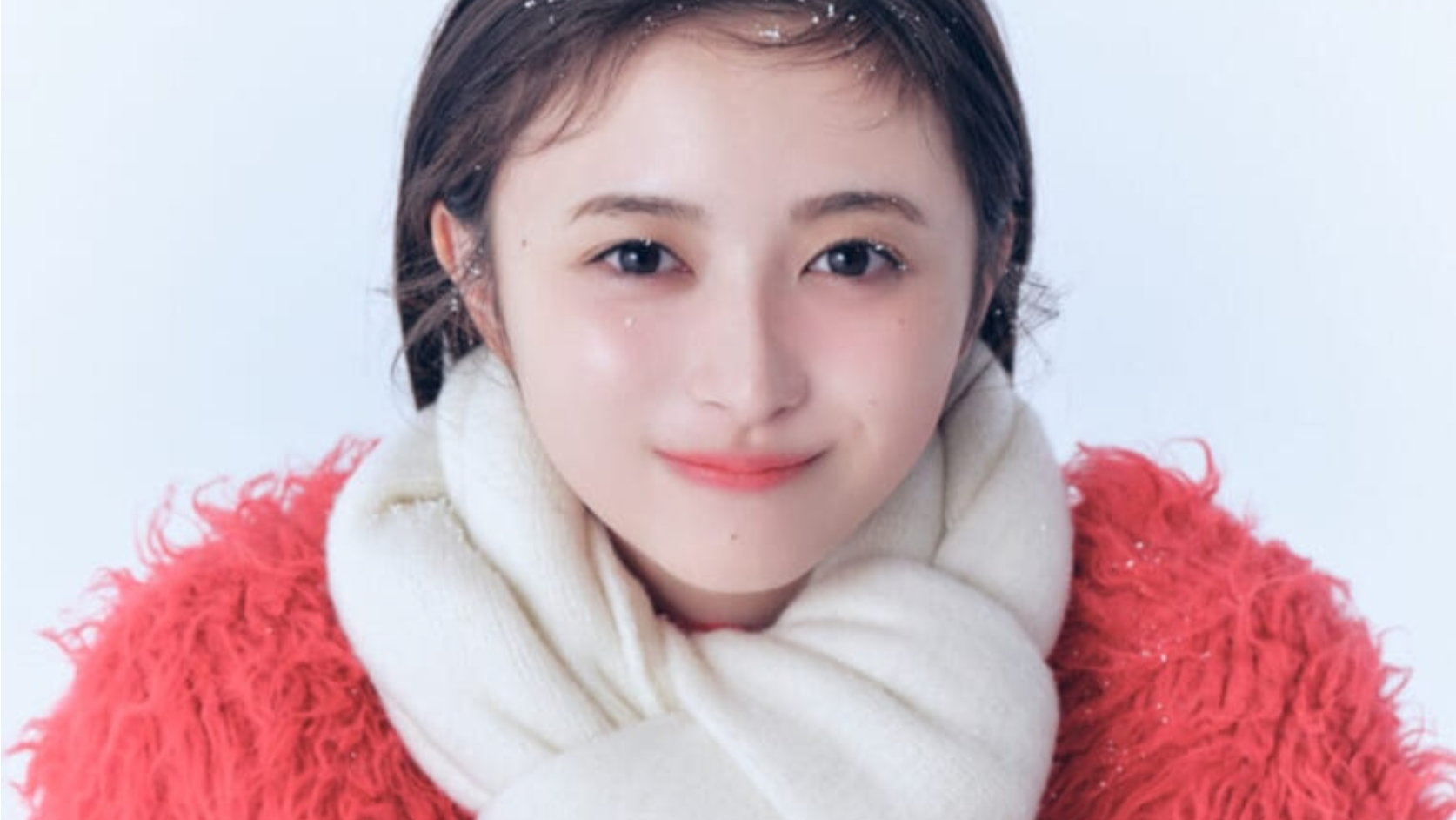 ピュアなホワイトマフラー×井上和】にゃぎのぐるぐるマフラーVol.4
