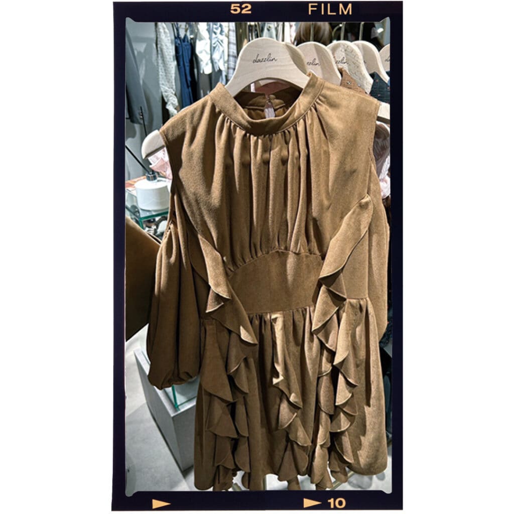 dazzlinのスウェードアイテム