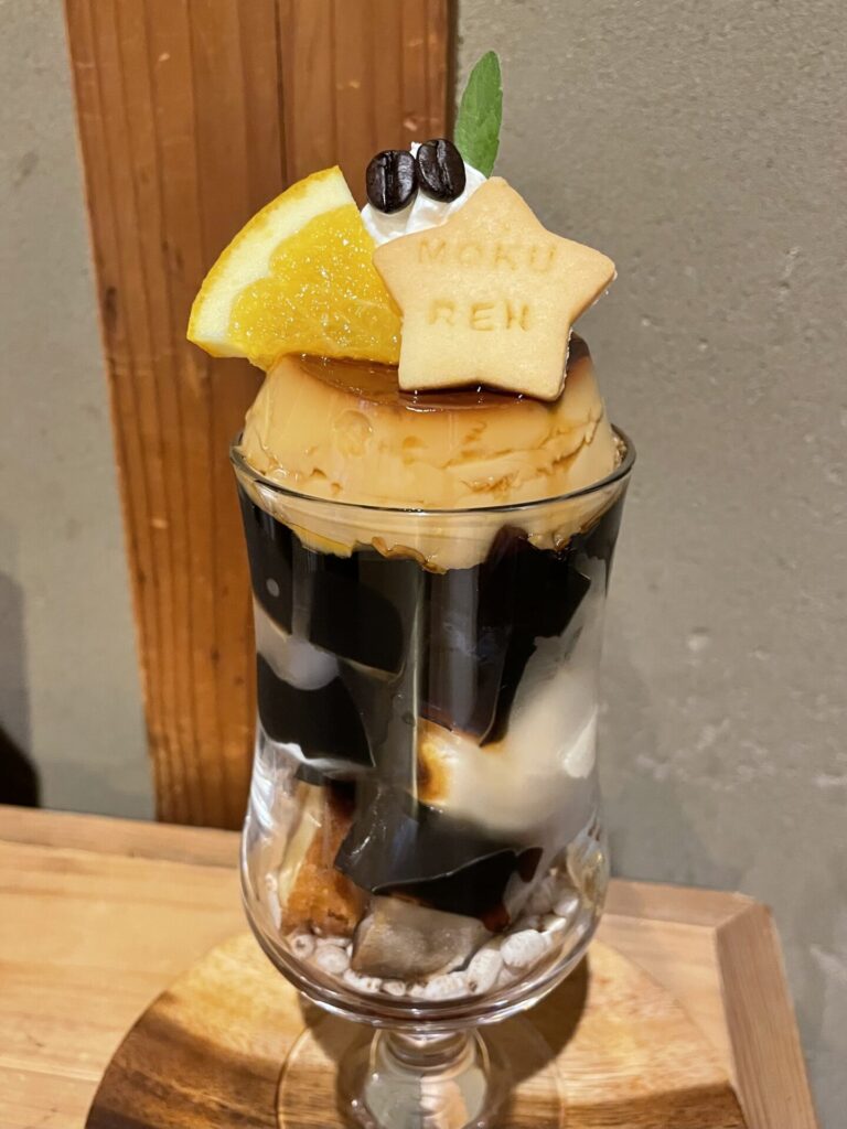 贅沢コーヒープリンパフェ