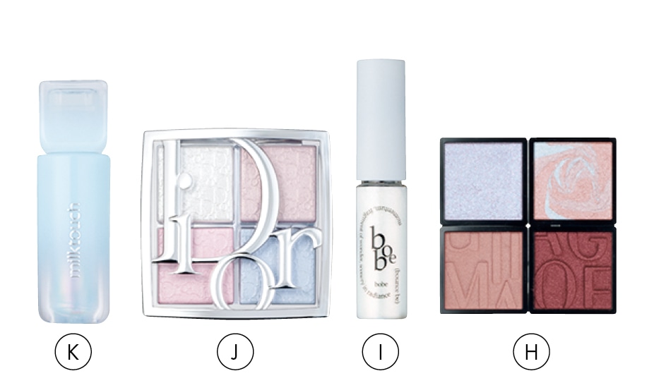 小坂菜緒の冬のゆきんこメイクアイテムカット3−8