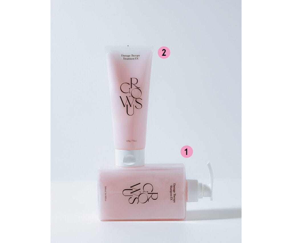 GROWUS
ダメージセラピーシャンプー＆同 ヘアクリームトリートメント