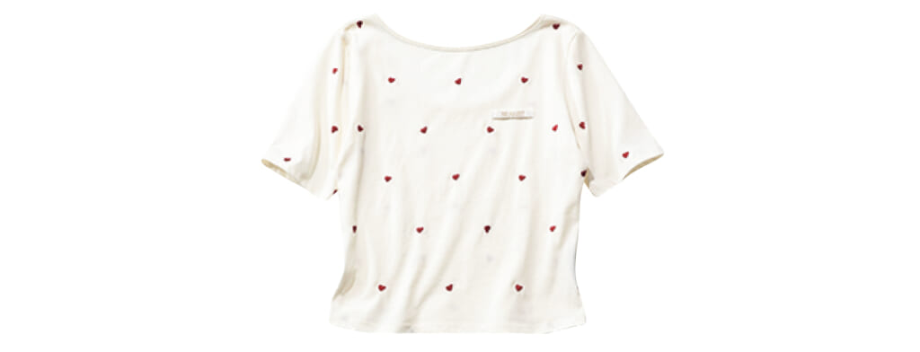 ヘルシーカジュアルアクティブガール着回しアイテム ちびTシャツ