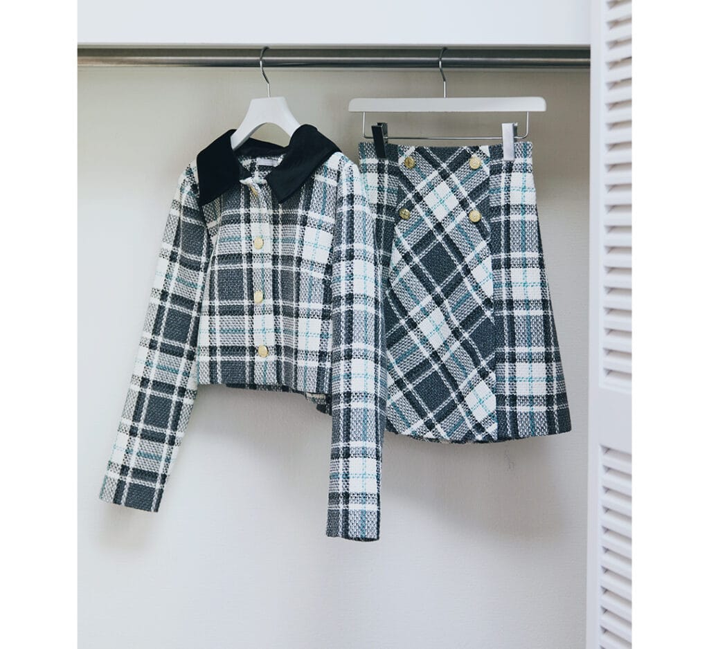 ジル バイ ジルスチュアートのジャケットセットアップ