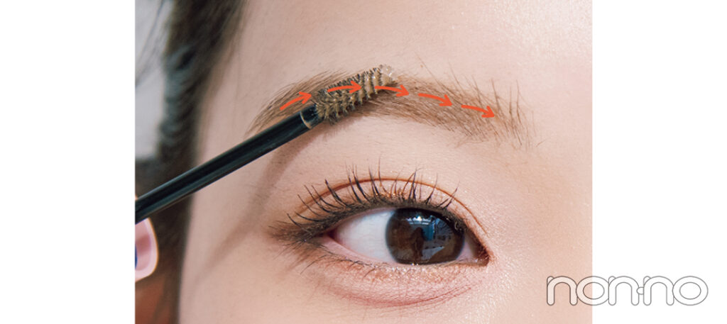 村上なずなのうぶな毛流れ眉orふわふわスフレ眉にころもがえプロセスカット1-12