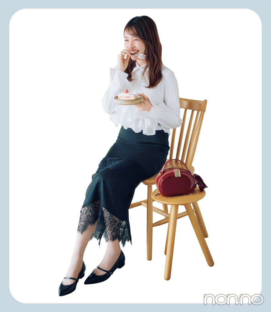 久間田琳加の好きな色で大人っぽく進化♡春休み着回し15daysモデルカット5-1