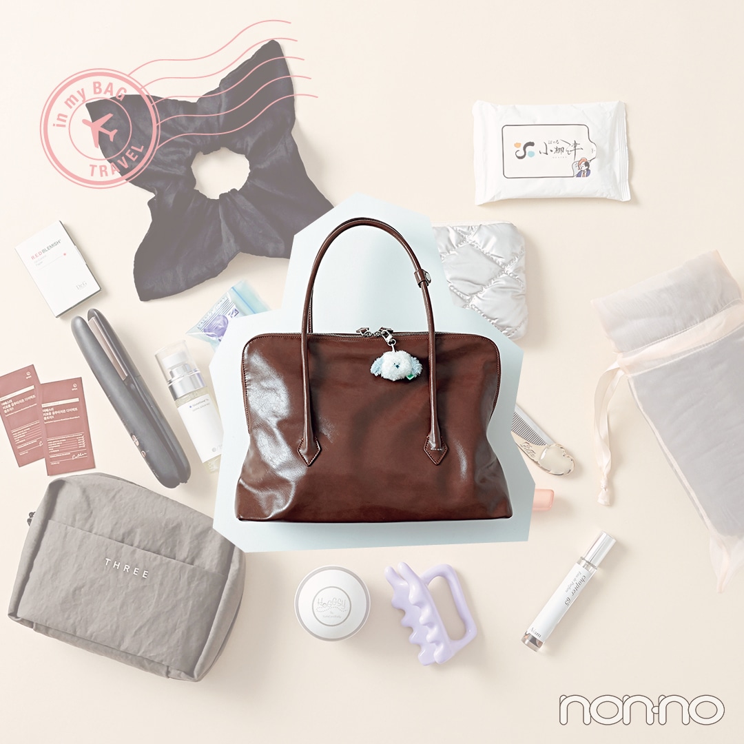 【断然コスメ派！】ヘア＆メイク山口さんの機内持ち込みバッグ