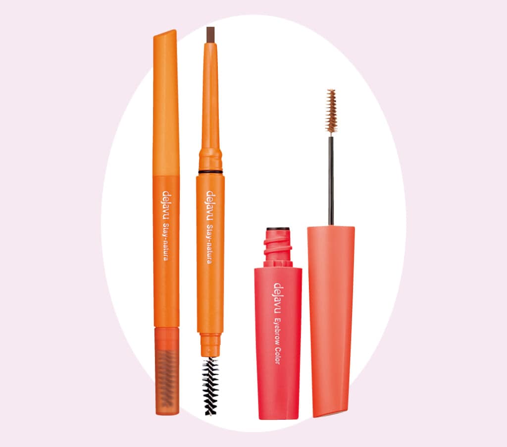 デジャヴュ アイブロウカラー ナチュラルブラウンとステイナチュラ ナチュラルブラウン