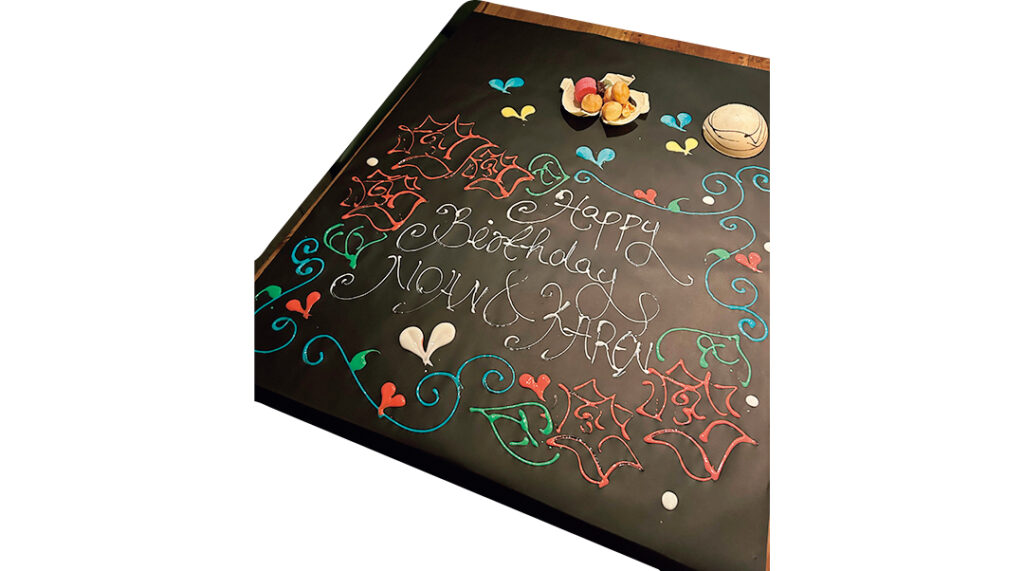 テーブルアートがニュースタンダード！（大学2年）