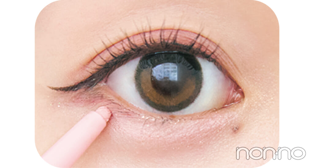 ＝LOVE大谷映美里さんの涙袋の作り方プロセス