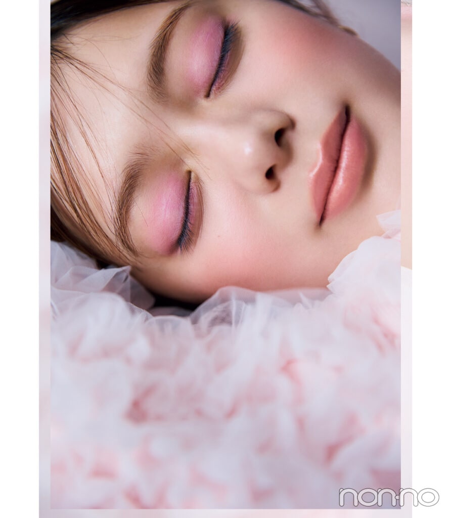 ベビ甘ピンクメイクのやり方