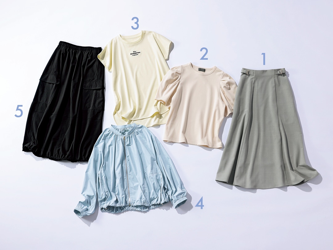 接触冷感機能つき服5点