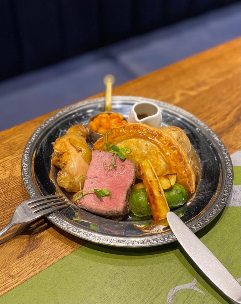 ハリポタスタジオツアーメニュー「ホグワーツデラックスミール」