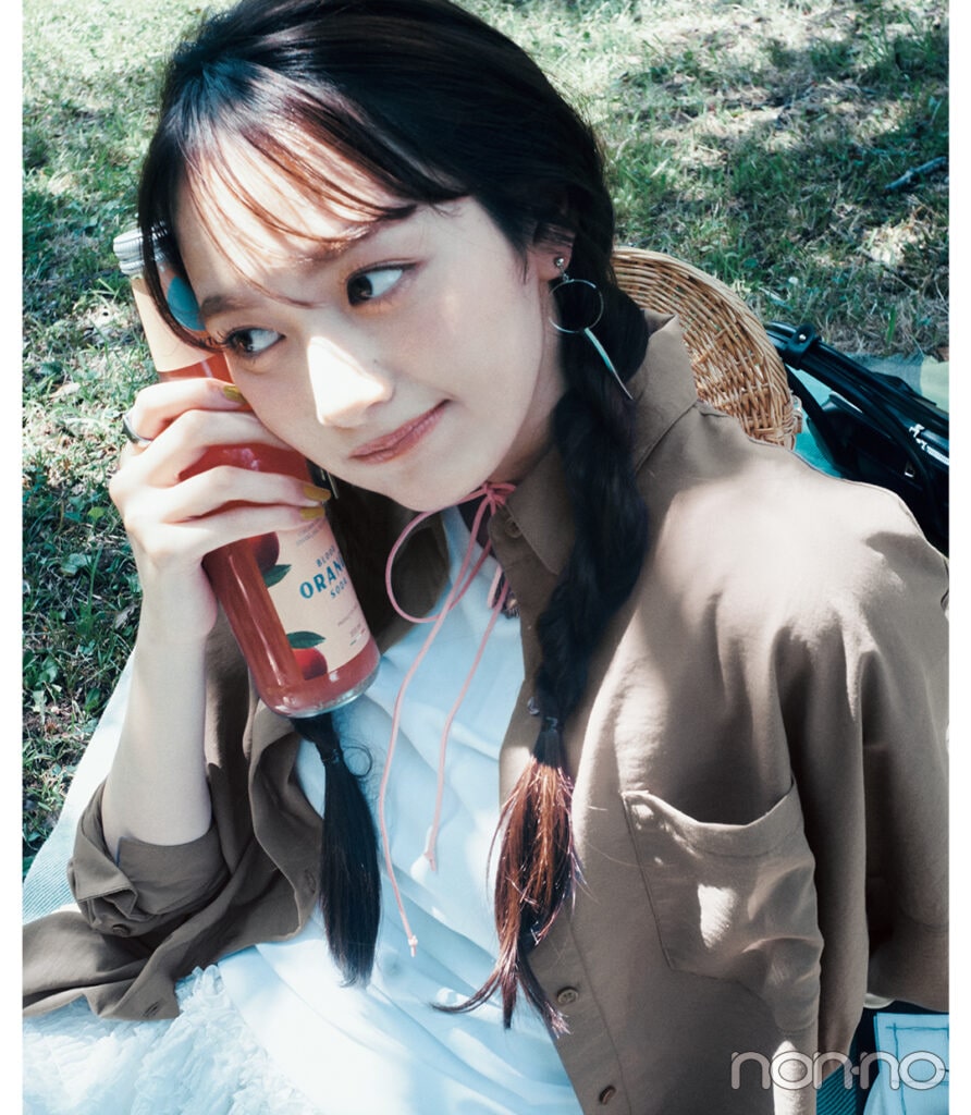 加藤栞の夏→秋着回し33℃ Late Augustモデルカット2-9