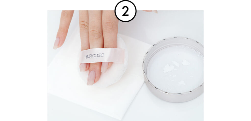 加藤栞の美容のきほんフェイスパウダープロセスカット4